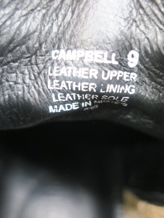 Freebird Campbell Ankle Boots Black Leather Distressed Side Zip $275 Men\'s 9 main image 8
